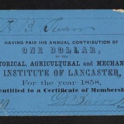 Cover image of Card, Membership