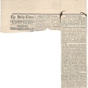 Cover image of Clipping, Newspaper