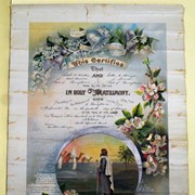 Cover image of Certificate, Marriage